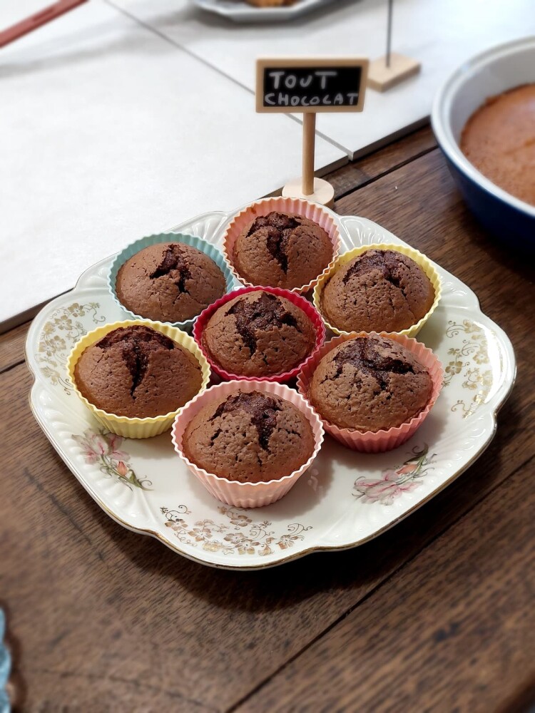 muffins tout chocolat